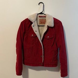 Levi Trucker Sherpa jacket- Xs.